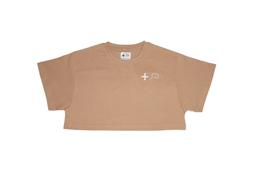 Brown Cropped Tee